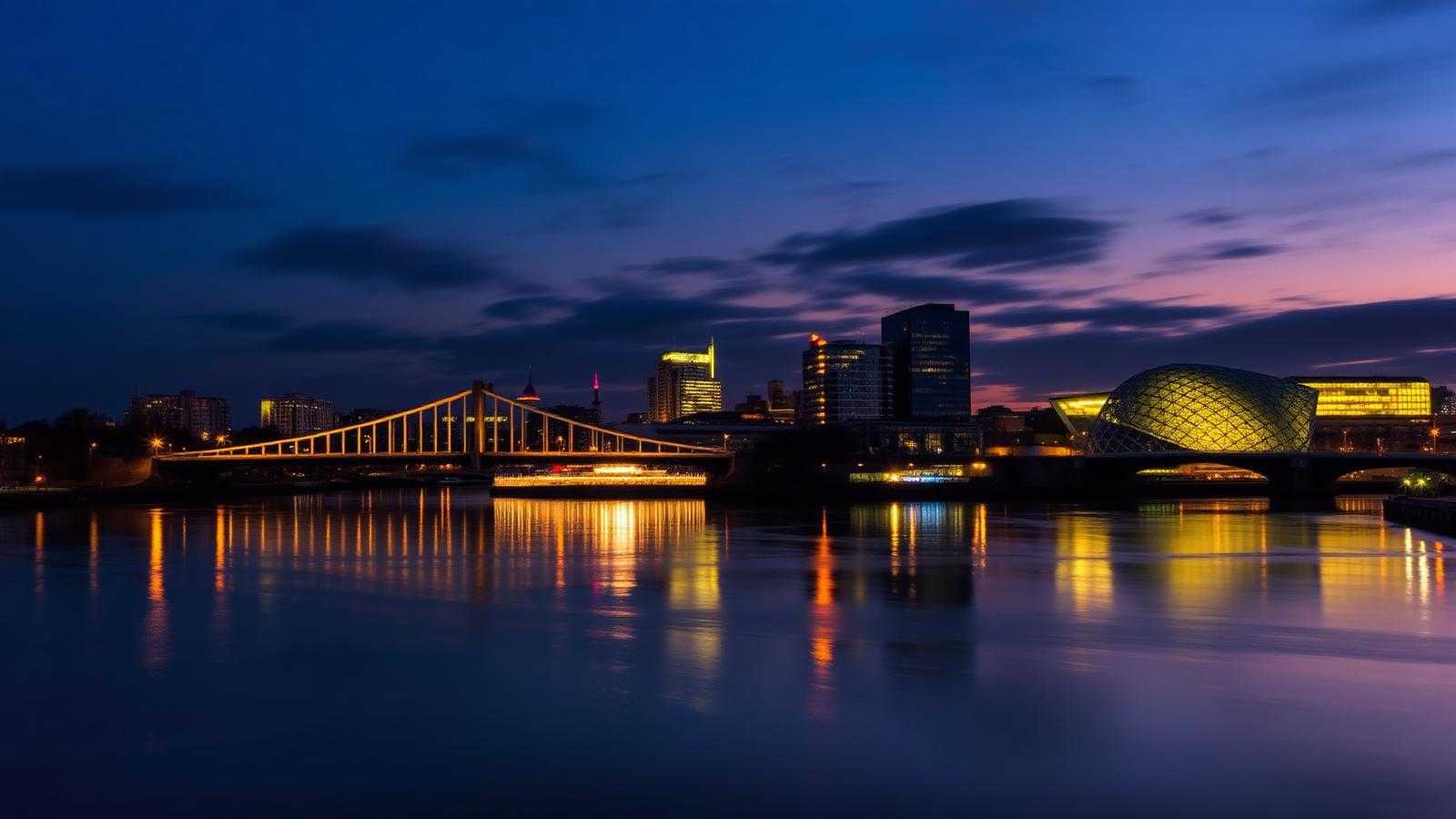 Newcastle skyline